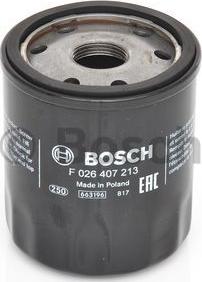 BOSCH F 026 407 213 - Масляный фильтр autospares.lv