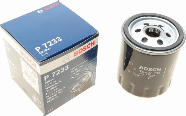 BOSCH F 026 407 233 - Масляный фильтр autospares.lv