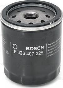 BOSCH F 026 407 225 - Масляный фильтр autospares.lv