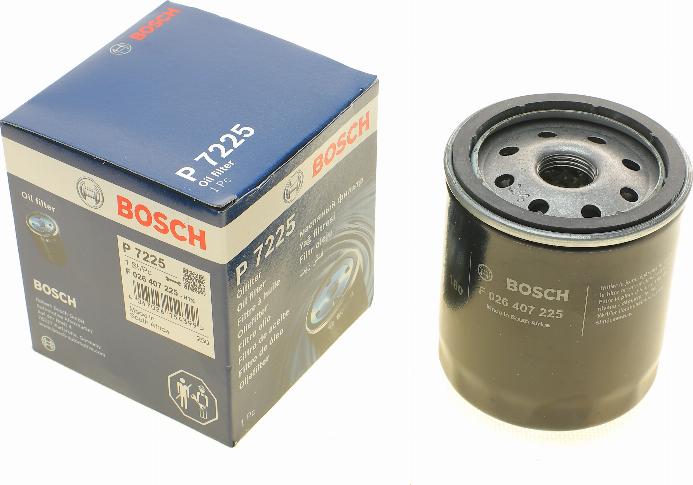 BOSCH F 026 407 225 - Масляный фильтр autospares.lv