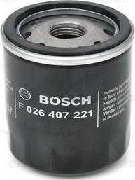 BOSCH F 026 407 221 - Масляный фильтр autospares.lv