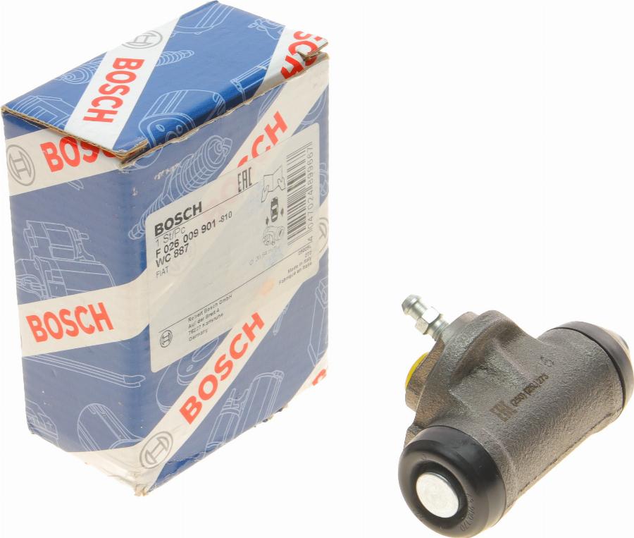 BOSCH F 026 009 901 - Колесный тормозной цилиндр autospares.lv