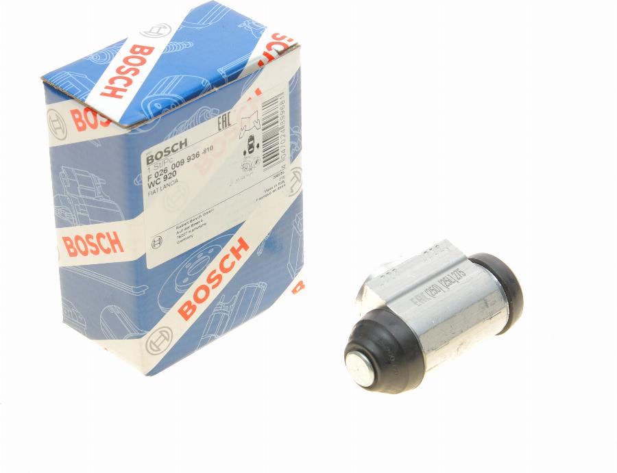 BOSCH F 026 009 936 - Колесный тормозной цилиндр autospares.lv