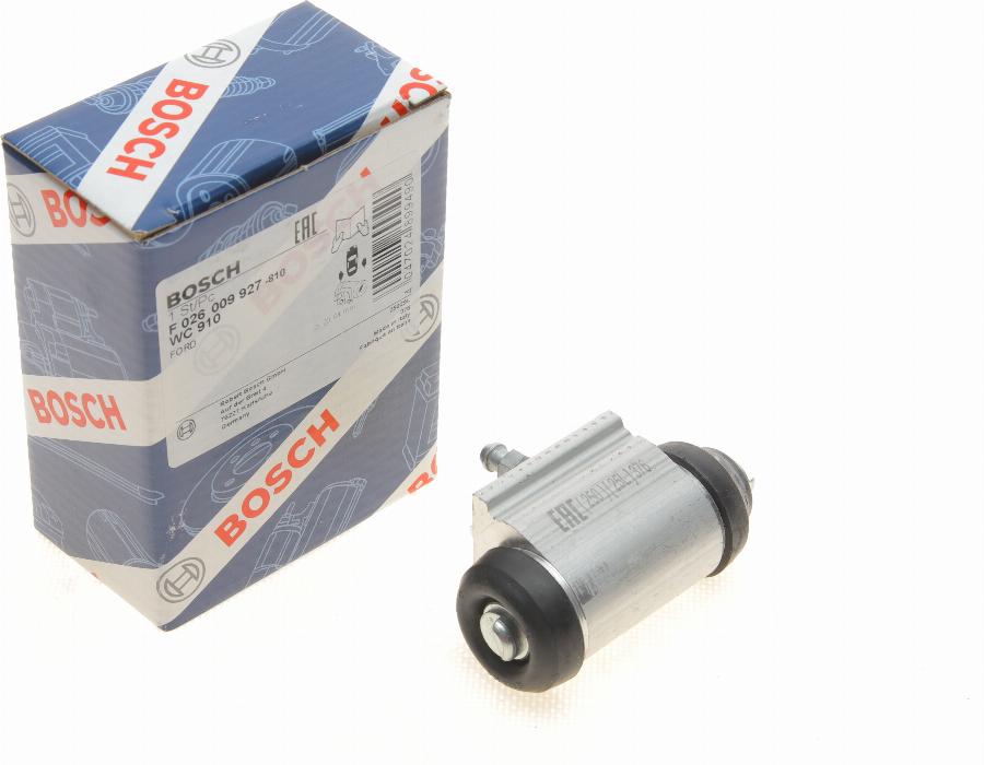 BOSCH F 026 009 927 - Колесный тормозной цилиндр autospares.lv