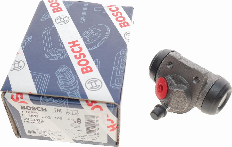 BOSCH F 026 002 176 - Колесный тормозной цилиндр autospares.lv