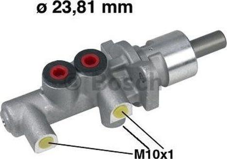 BOSCH F 026 A05 852 - Главный тормозной цилиндр autospares.lv