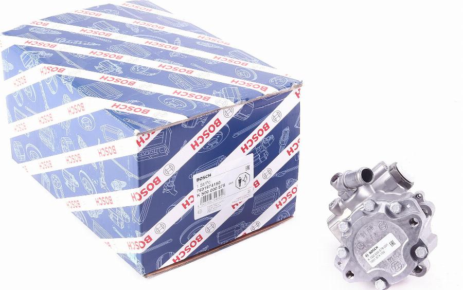 BOSCH K S00 000 578 - Гидравлический насос, рулевое управление, ГУР autospares.lv