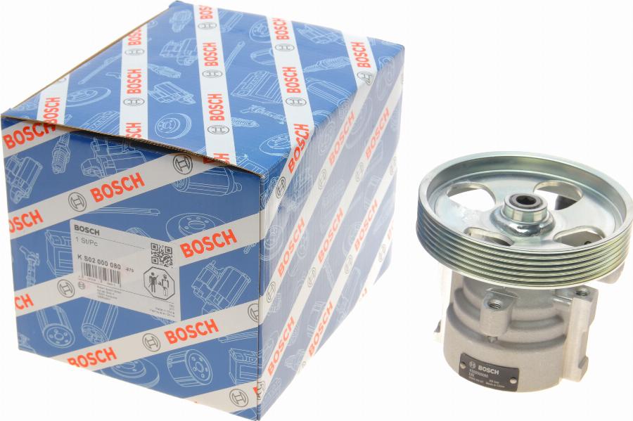 BOSCH K S02 000 080 - Гидравлический насос, рулевое управление, ГУР autospares.lv