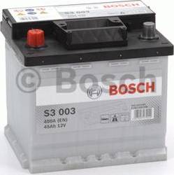 BOSCH S3003 - Воздушный фильтр, двигатель autospares.lv