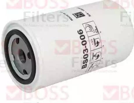 BOSS FILTERS BS03-006 - Масляный фильтр autospares.lv