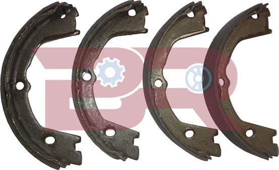 BOTTO RICAMBI BRFR5858 - Комплект тормозов, ручник, парковка autospares.lv