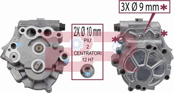 BOTTO RICAMBI BRM1153 - Масляный насос autospares.lv