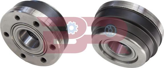 BOTTO RICAMBI BRST4579 - Подшипник ступицы колеса, комплект autospares.lv