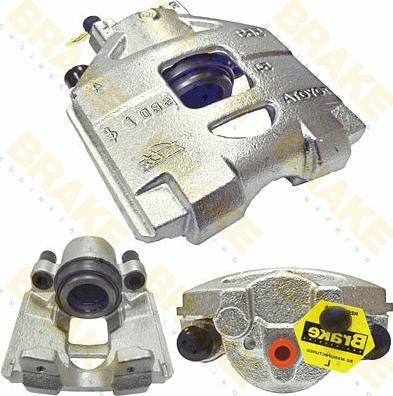 Brake Engineering CA2924R - Тормозной суппорт autospares.lv