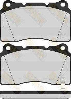 4U Autoparts 37711VL - Тормозные колодки, дисковые, комплект autospares.lv