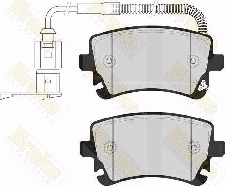 SBS 224786 - Тормозные колодки, дисковые, комплект autospares.lv