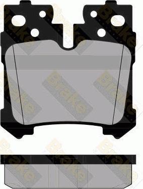 CAR SBB10592 - Тормозные колодки, дисковые, комплект autospares.lv