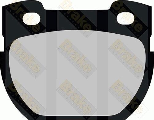 Brake Engineering PA1261 - Тормозные колодки, дисковые, комплект autospares.lv