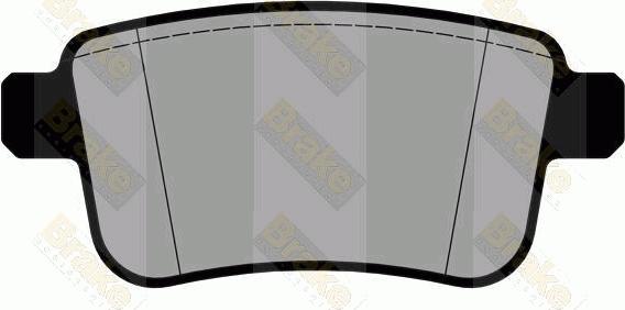 Brake Engineering PA1798 - Тормозные колодки, дисковые, комплект autospares.lv