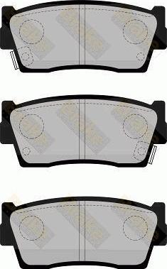 Brake Engineering PA826 - Тормозные колодки, дисковые, комплект autospares.lv