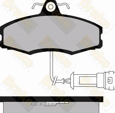 EBC Brakes 455 - Тормозные колодки, дисковые, комплект autospares.lv