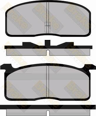 BENDIX 572326 - Тормозные колодки, дисковые, комплект autospares.lv