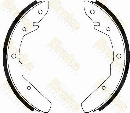 Brake Engineering SH1149 - Комплект тормозных колодок, барабанные autospares.lv