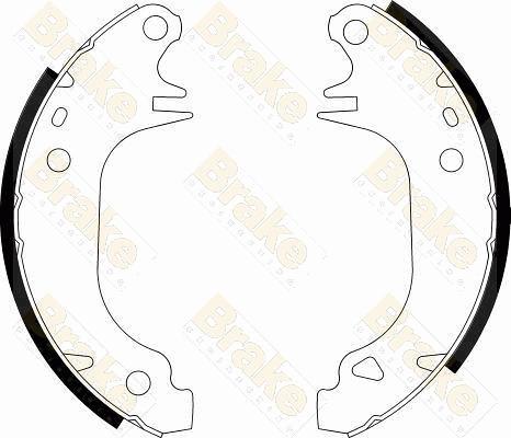 Brake Engineering SH1146 - Комплект тормозных колодок, барабанные autospares.lv