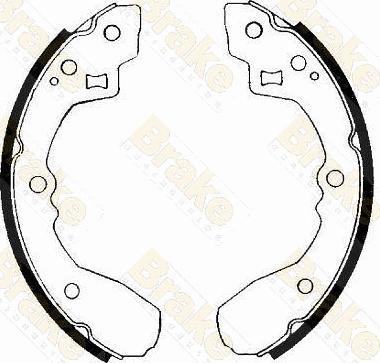 Brake Engineering SH1205 - Комплект тормозных колодок, барабанные autospares.lv