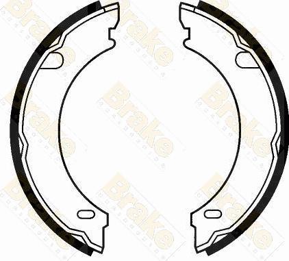 Brake Engineering SH2576 - Комплект тормозов, ручник, парковка autospares.lv