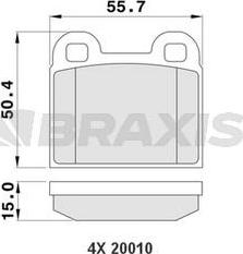 FTE 9009000 - Тормозные колодки, дисковые, комплект autospares.lv