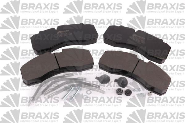 Braxis AB5019 - Тормозные колодки, дисковые, комплект autospares.lv