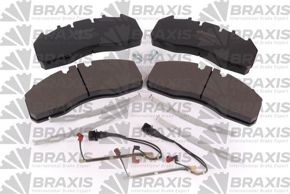 Braxis AB5013 - Тормозные колодки, дисковые, комплект autospares.lv