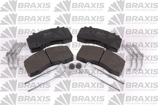 Braxis AB5021 - Тормозные колодки, дисковые, комплект autospares.lv