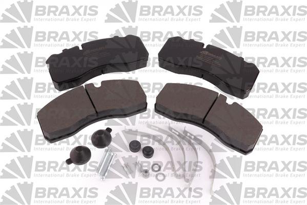 Braxis AB5022 - Тормозные колодки, дисковые, комплект autospares.lv