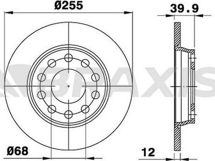 Comline AND6251 - Тормозной диск autospares.lv