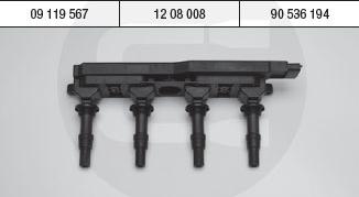 Brecav 109.004 - Катушка зажигания autospares.lv