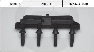 Brecav 110.016 - Катушка зажигания autospares.lv