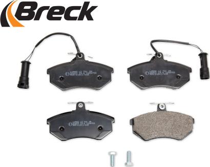 Breck 20669 10 701 10 - Тормозные колодки, дисковые, комплект autospares.lv
