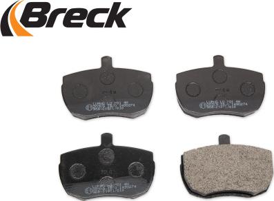 Breck 20359 00 701 00 - Тормозные колодки, дисковые, комплект autospares.lv