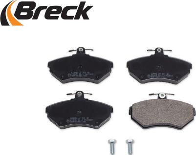 Breck 21945 00 701 00 - Тормозные колодки, дисковые, комплект autospares.lv