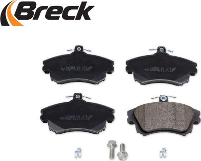 Breck 21983 00 701 10 - Тормозные колодки, дисковые, комплект autospares.lv