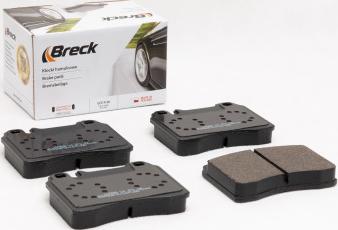 Breck 21153 10 701 20 - Тормозные колодки, дисковые, комплект autospares.lv