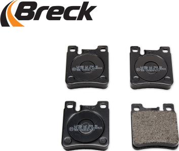 Breck 21305 00 704 20 - Тормозные колодки, дисковые, комплект autospares.lv