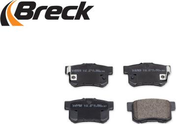 Breck 23652 00 704 00 - Тормозные колодки, дисковые, комплект autospares.lv