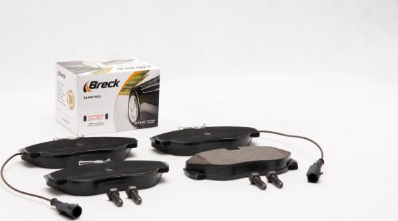 Breck 23602 00 703 10 - Тормозные колодки, дисковые, комплект autospares.lv