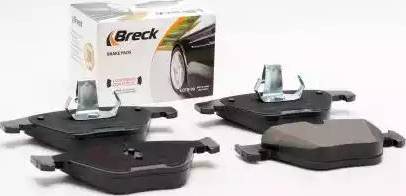 Breck 23312 00 701 20 - Тормозные колодки, дисковые, комплект autospares.lv