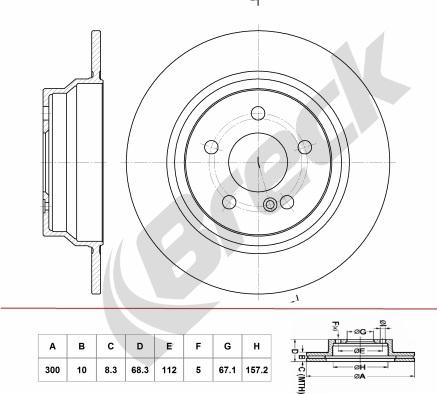 Mercedes-Benz 2114230712 - Тормозной диск autospares.lv