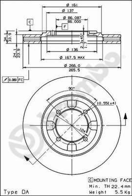 Metzger 6765.00 - Тормозной диск autospares.lv