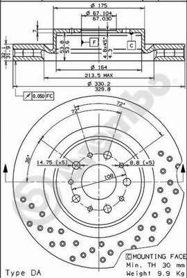 Stellox 6020-1697K-SX - Тормозной диск autospares.lv